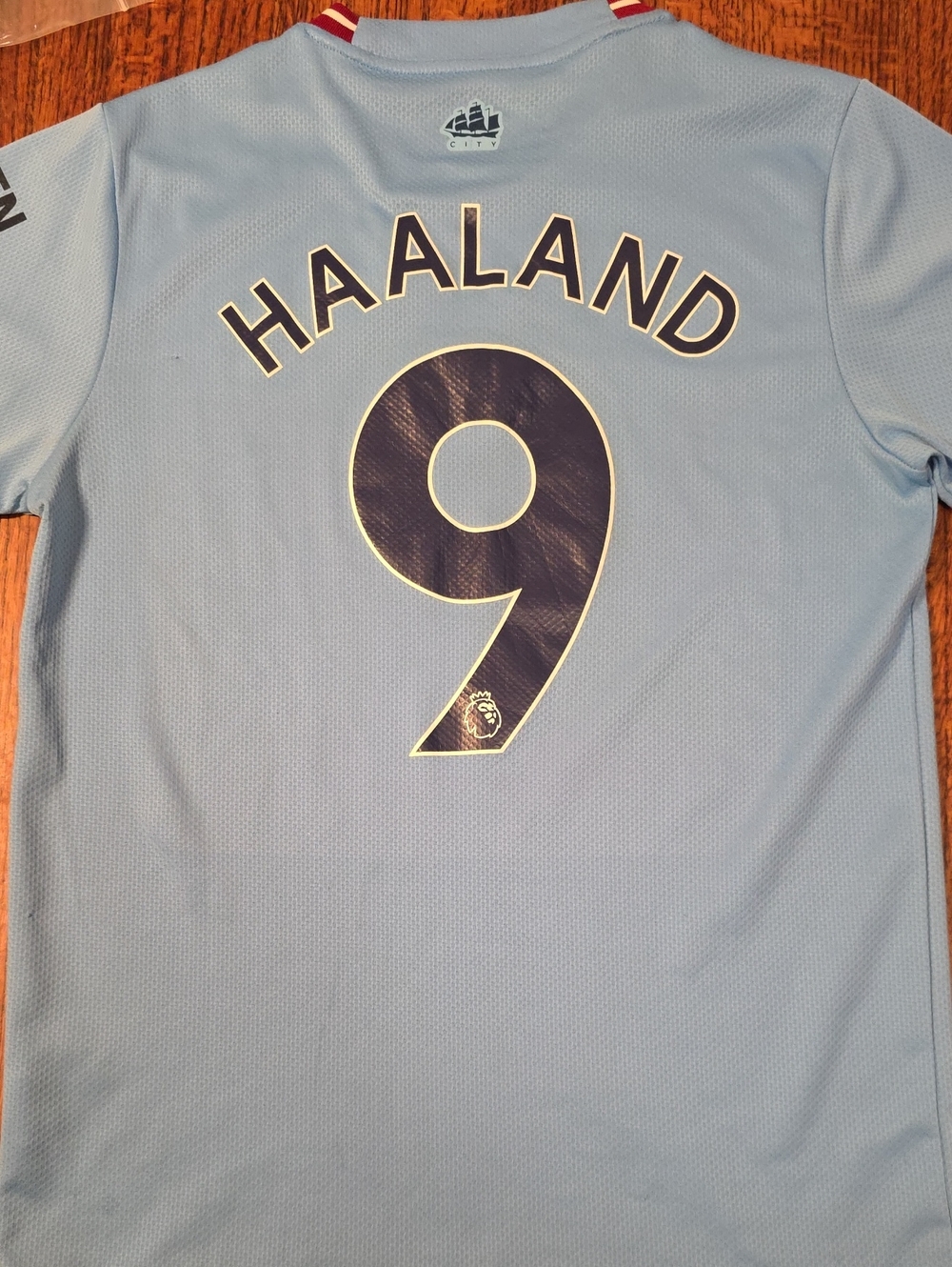 Haaland #9 Manchester City 2022-23 Treble Winning season Jersey